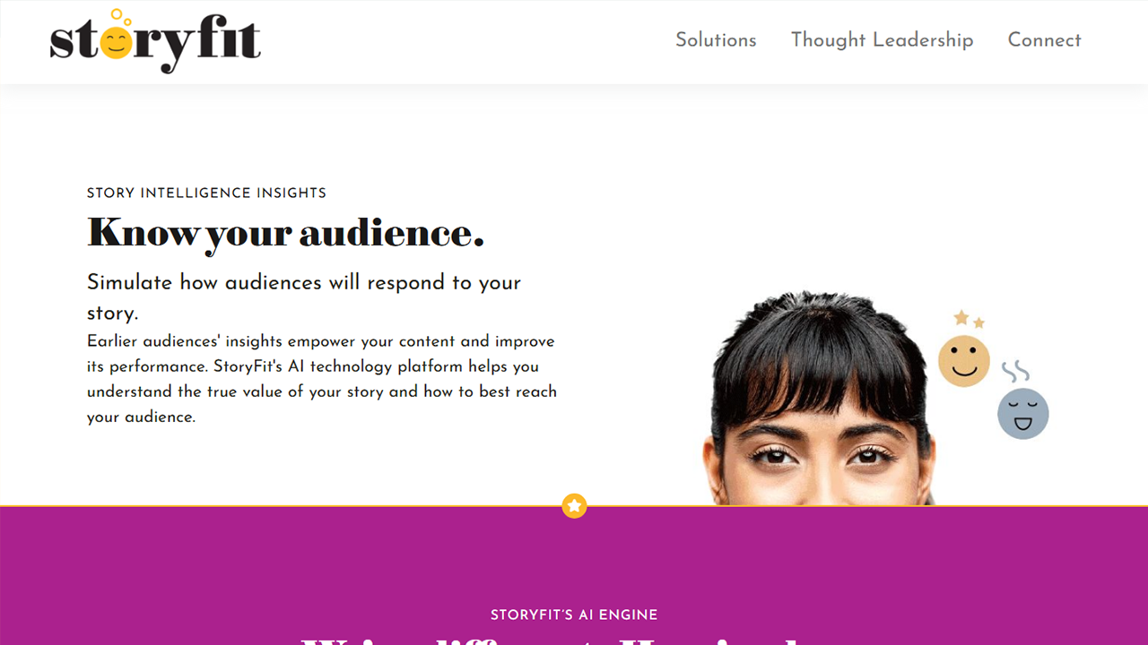 Story intelligence Website