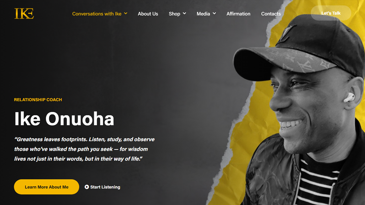 Relationship Coach Website